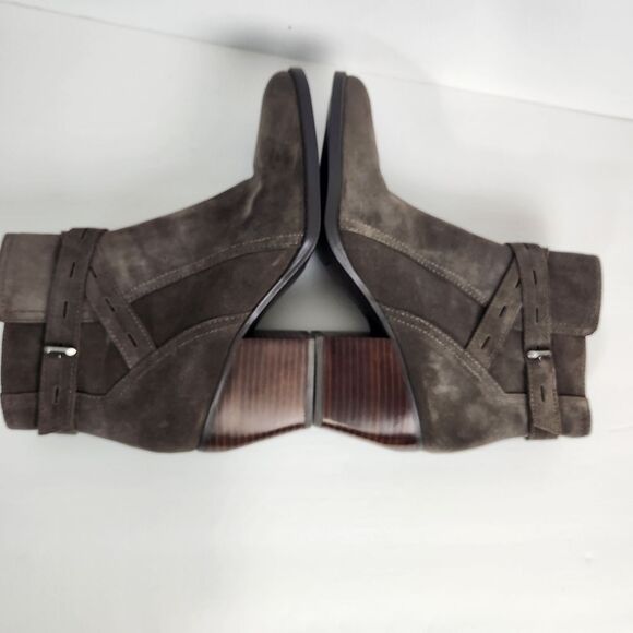 Naturalizer Suede Women's Fenya Booties Ankle Boot Size 9.5 Like New - Picture 5 of 10